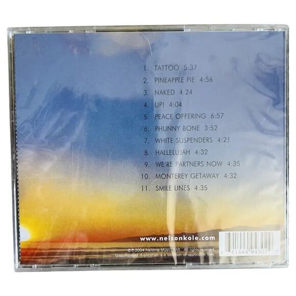 Nelson Kole Tattoo CD NEW SEALED Contemporary Smooth Jazz 2004 Nelorrie Music - Picture 2 of 2